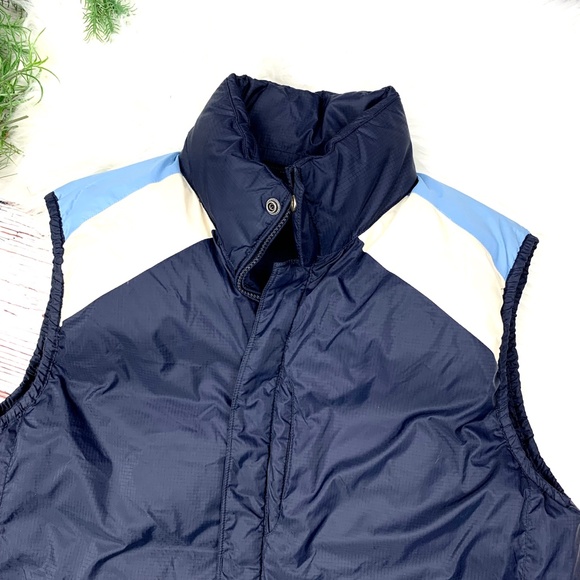 🚫SOLD! NWOT |•GAP•| Reversible Down Puffer Vest • Vintage + Athletic Looks - Picture 6 of 16